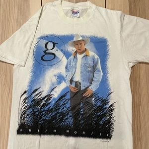 Vintage Garth Brooks Fresh Horses World Tour‎ Shirt